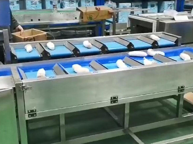定量組合稱海鮮配重，分選效率高，通用性強(qiáng)
